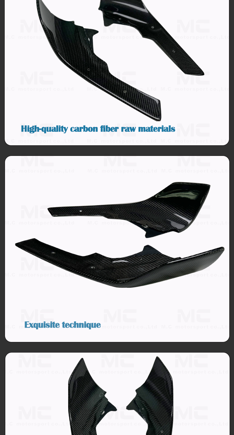  M2 M2C Front Splitter