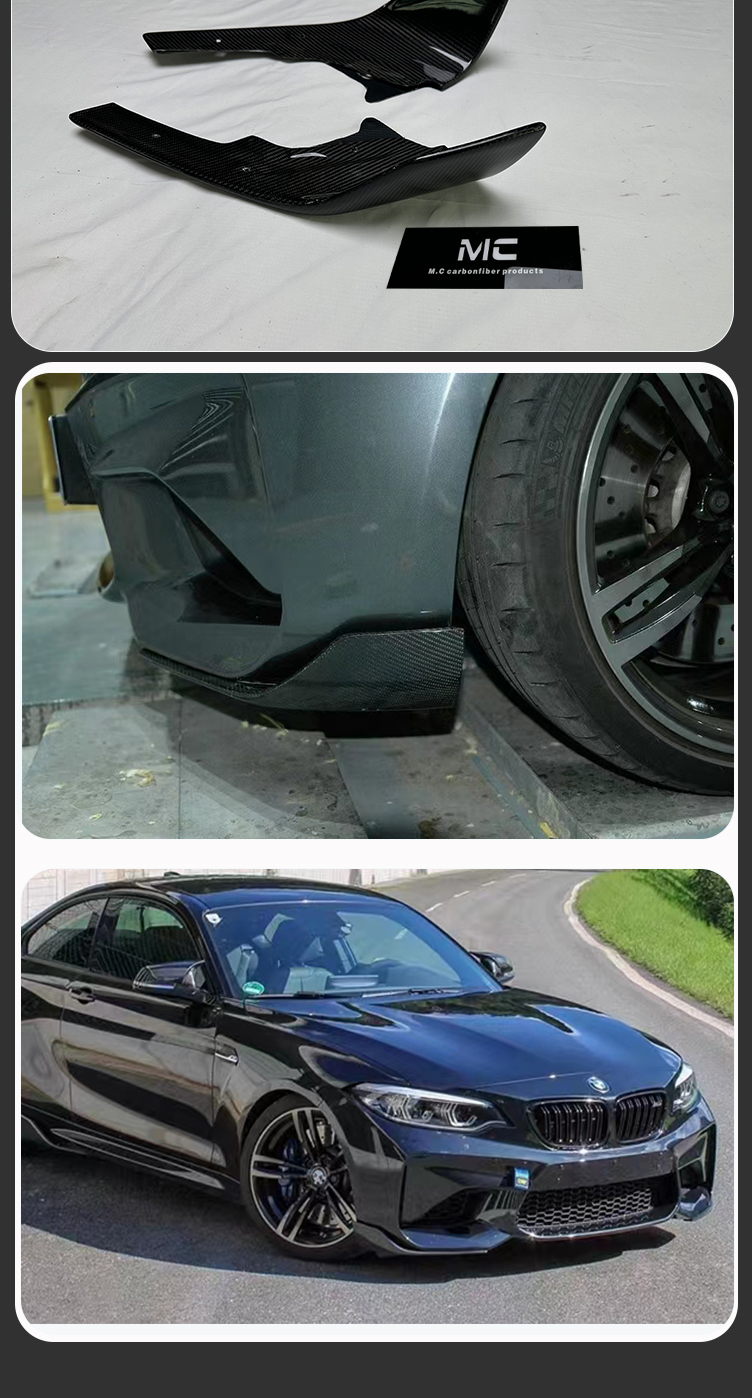  M2 M2C Front Splitter