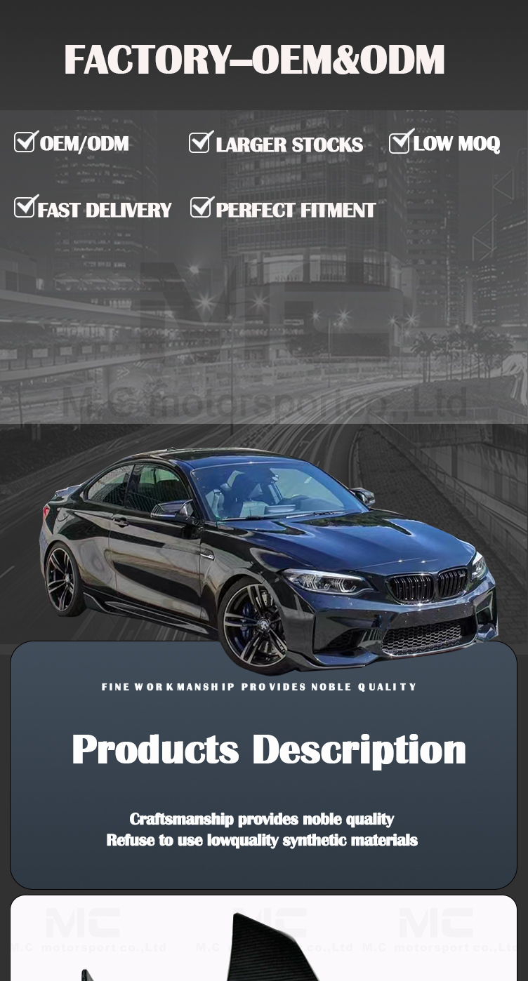  M2 M2C Front Splitter