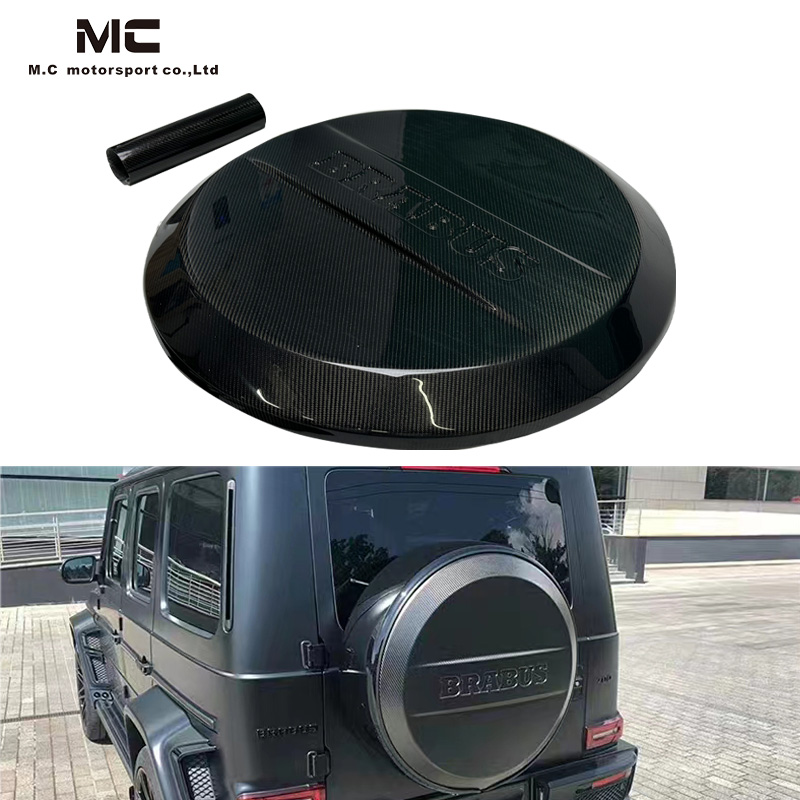 Carbon Fiber Mercedes-Benz W464 Tire Cover G-Class G63 G65 casing
