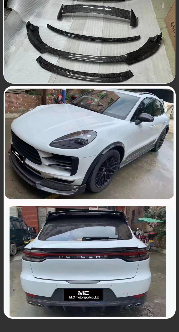 Porsceh Macan carbon body kits