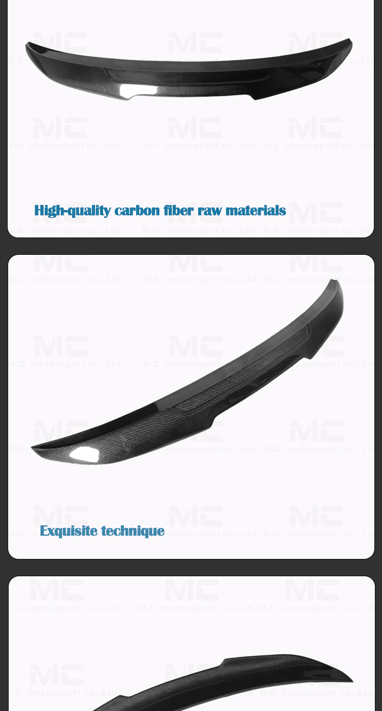 BMW F30 F80 PSM Spoiler