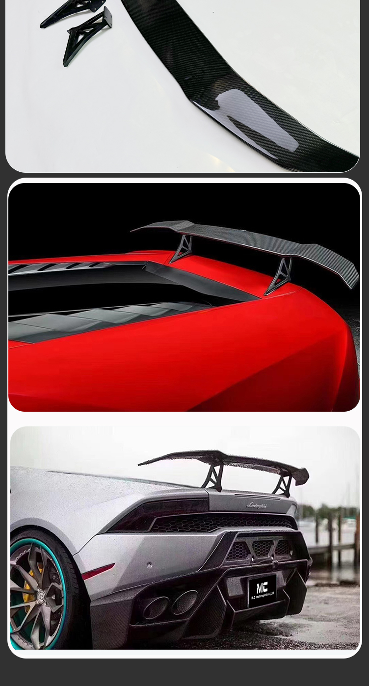 Lamborghini LP610 Carbon Fiber Spoiler