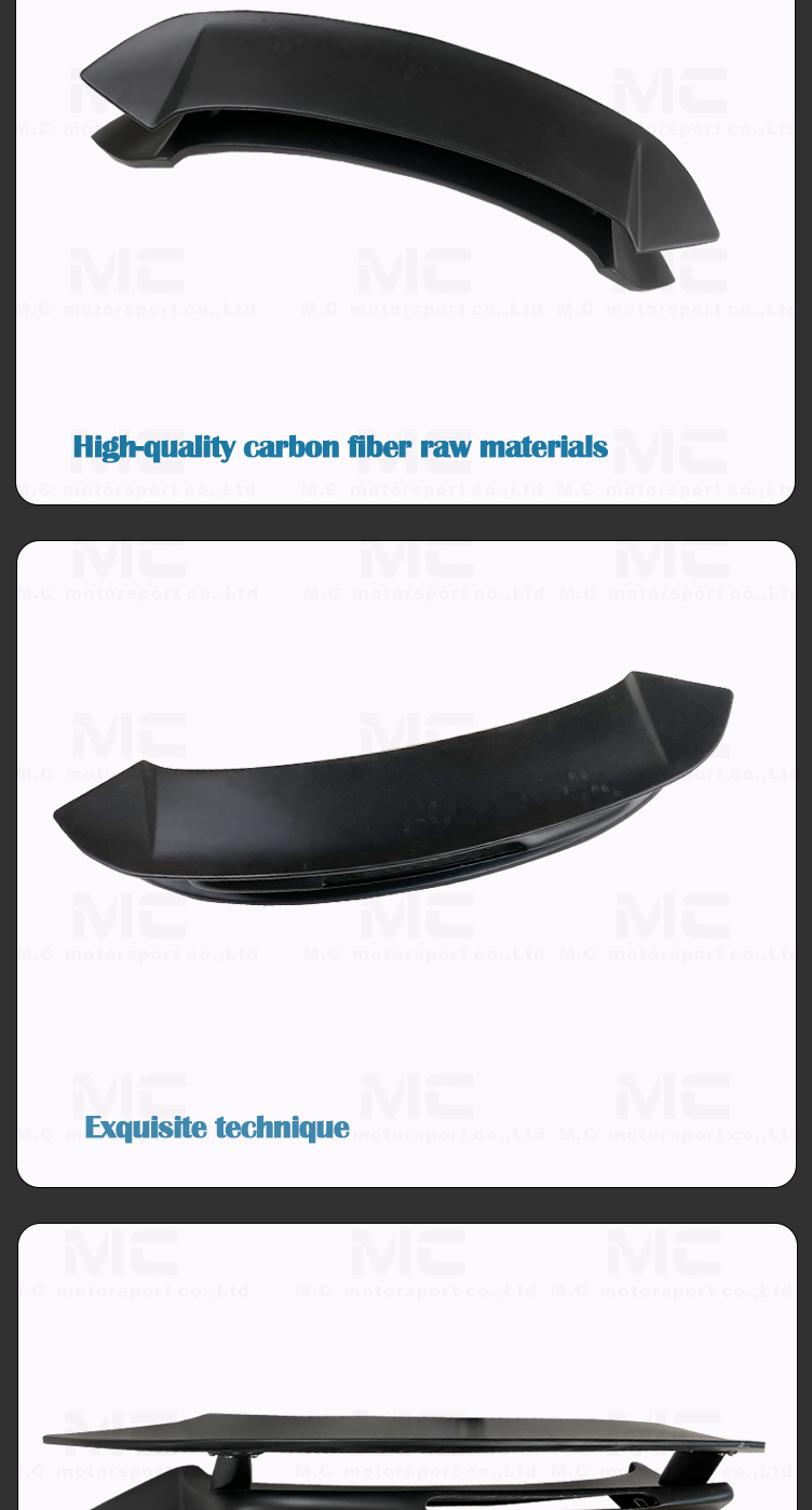 Porsche 911 992  Carbon Fiber Diffuser Turbo Style