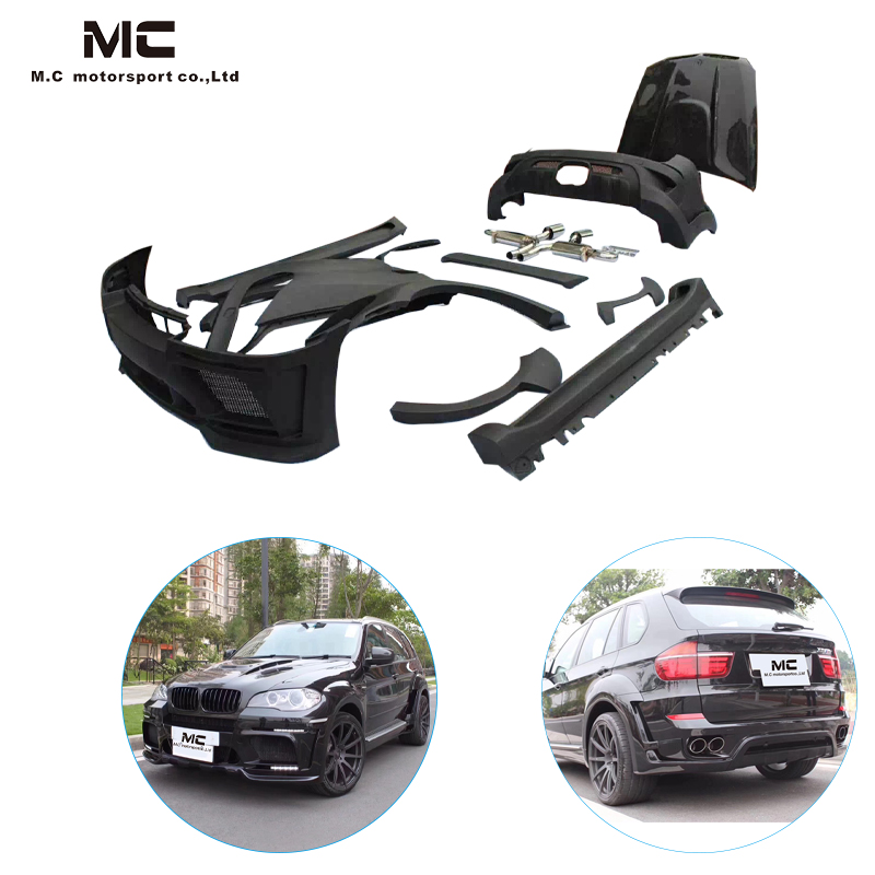 For BMW E70 Fiberglass Body Kits HM Style