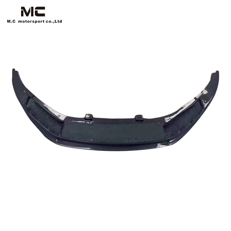For Audi R8 Carbon Fiber V style Front Lip