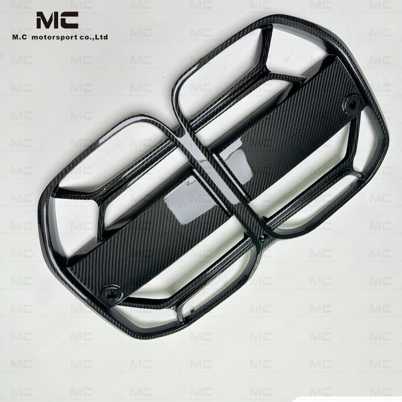 For BMW G22 Dry Carbon Fiber Grill