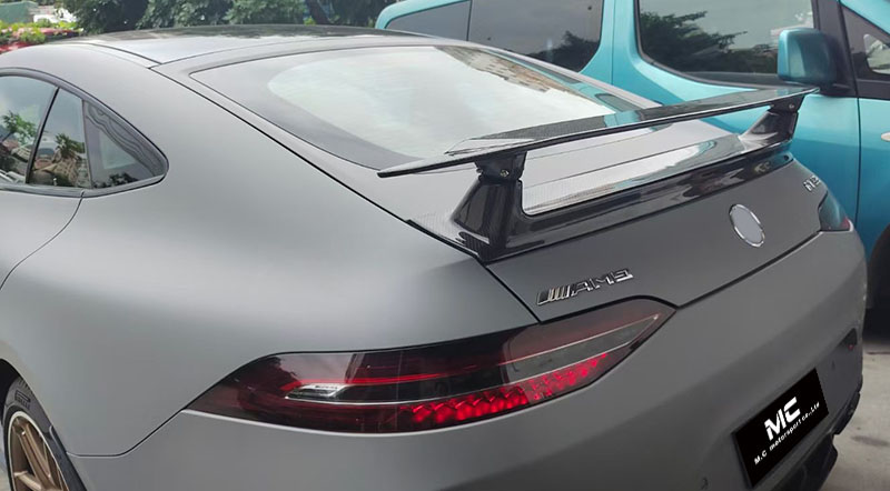 For Mercedes Benz GT50  GT63 Carbon Fiber ED1 Spoiler