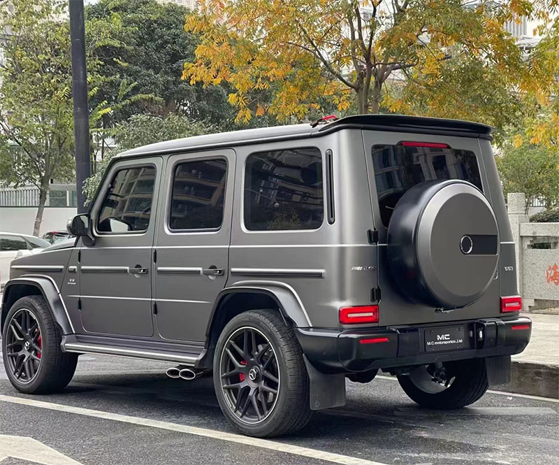 For Mercedes Benz G Class W463 Top Roof Spoiler Carbon Fiber