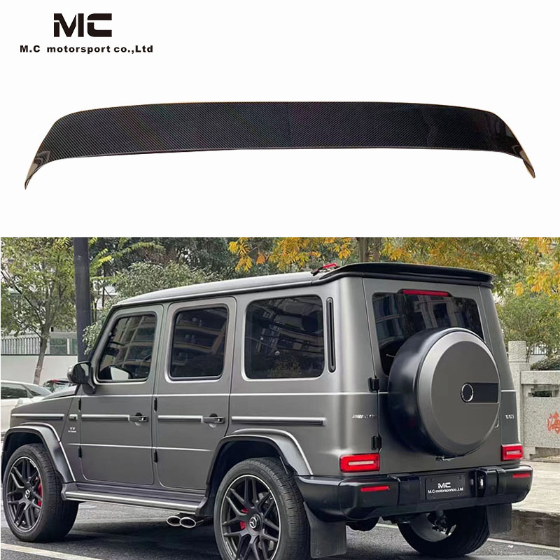 For Mercedes Benz G Class W463 Top Roof Spoiler Carbon Fiber