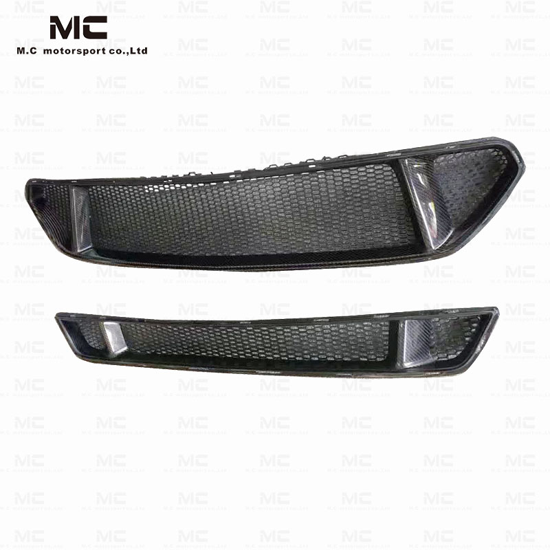 For Ford Mustang Grill Carbon Fiber 2017