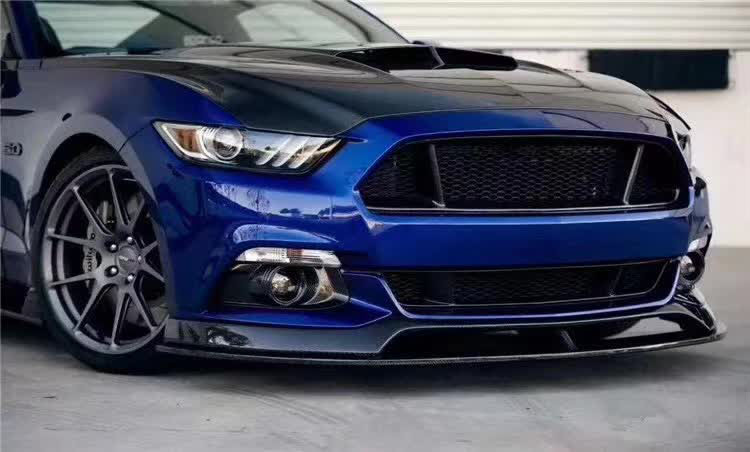 For Ford Mustang Grill Carbon Fiber 2017