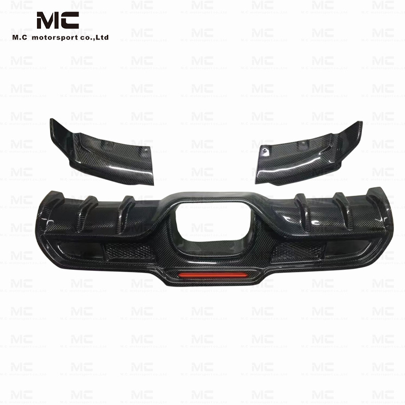 For BMW Mini Carbon Fiber Rear Diffuser