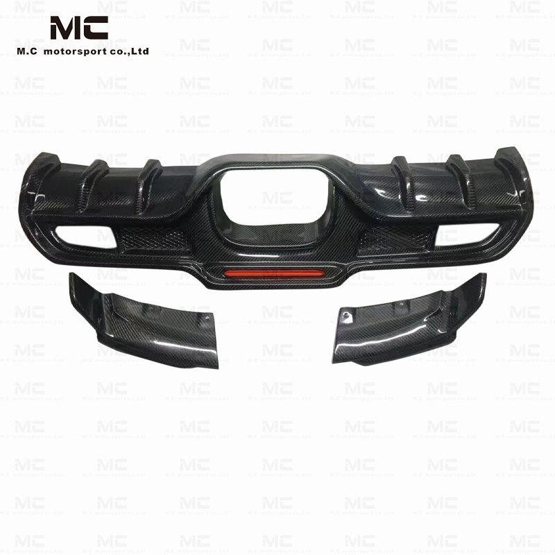 For BMW Mini Carbon Fiber Rear Diffuser