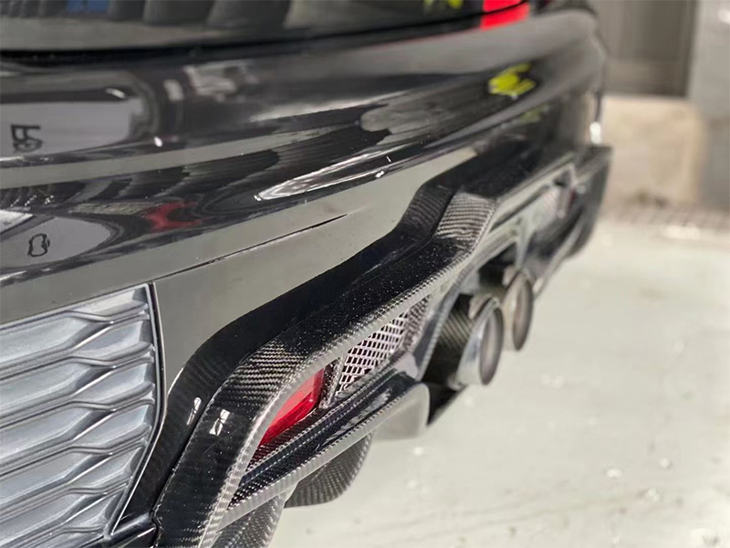 For BMW Mini Carbon Fiber Rear Diffuser