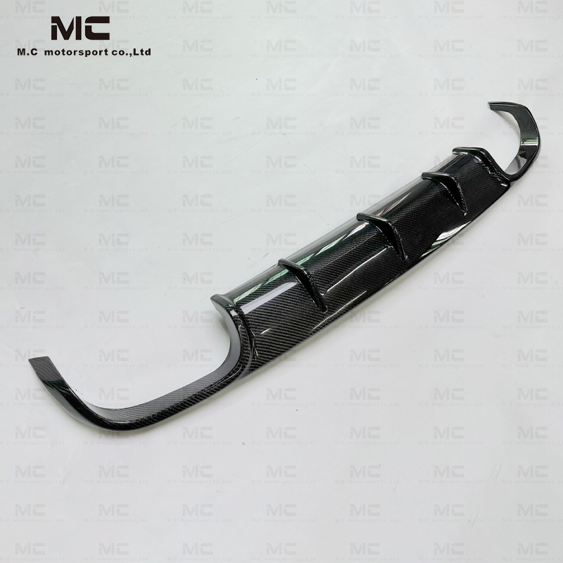 For Porsche 911 992 Carrera Carbon Fiber Techart Style Rear Diffuser