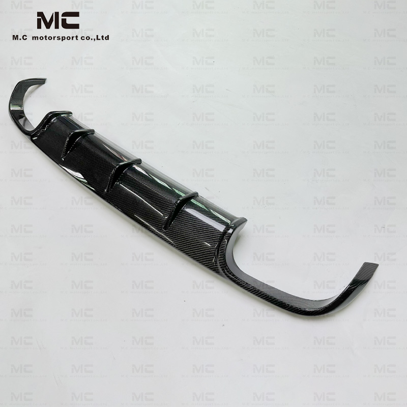 For Porsche 911 992 Carrera Carbon Fiber Techart Style Rear Diffuser