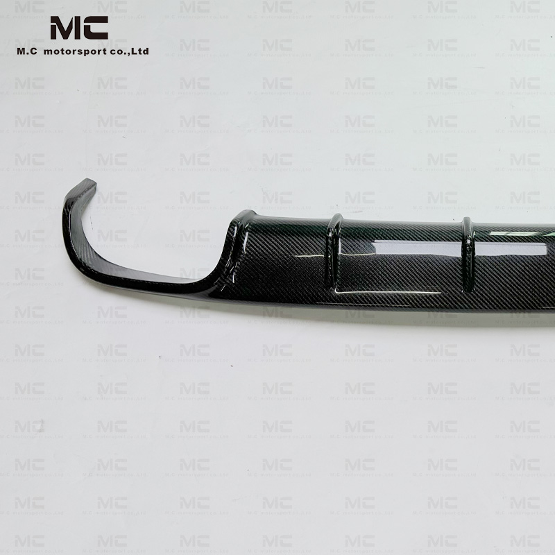 For Porsche 911 992 Carrera Carbon Fiber Techart Style Rear Diffuser