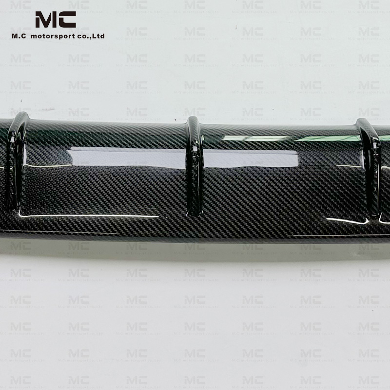 For Porsche 911 992 Carrera Carbon Fiber Techart Style Rear Diffuser