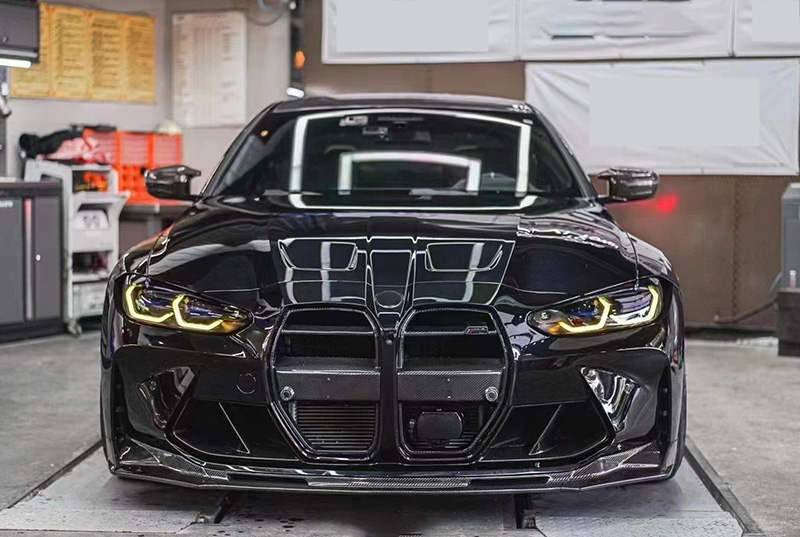 For BMW M3M4 G80 G82 Carbon Fiber Front Lip