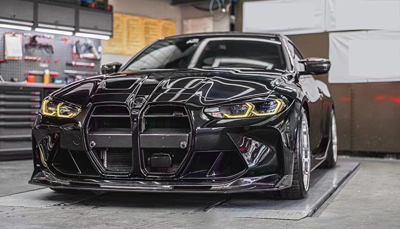 For BMW M3M4 G80 G82 Carbon Fiber Front Lip