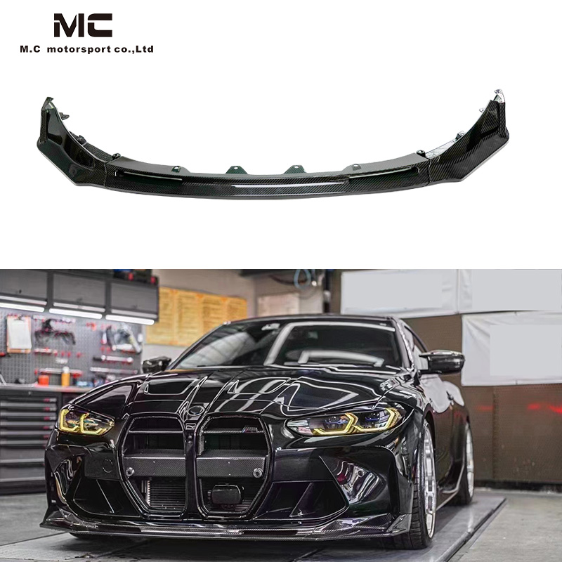 For BMW M3M4 G80 G82 Carbon Fiber Front Lip