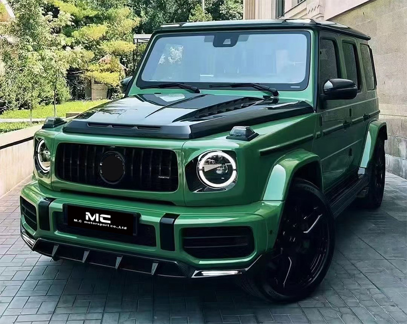 For Mercedes Benz AMG W464 Topcar Carbon Fiber Front Lip