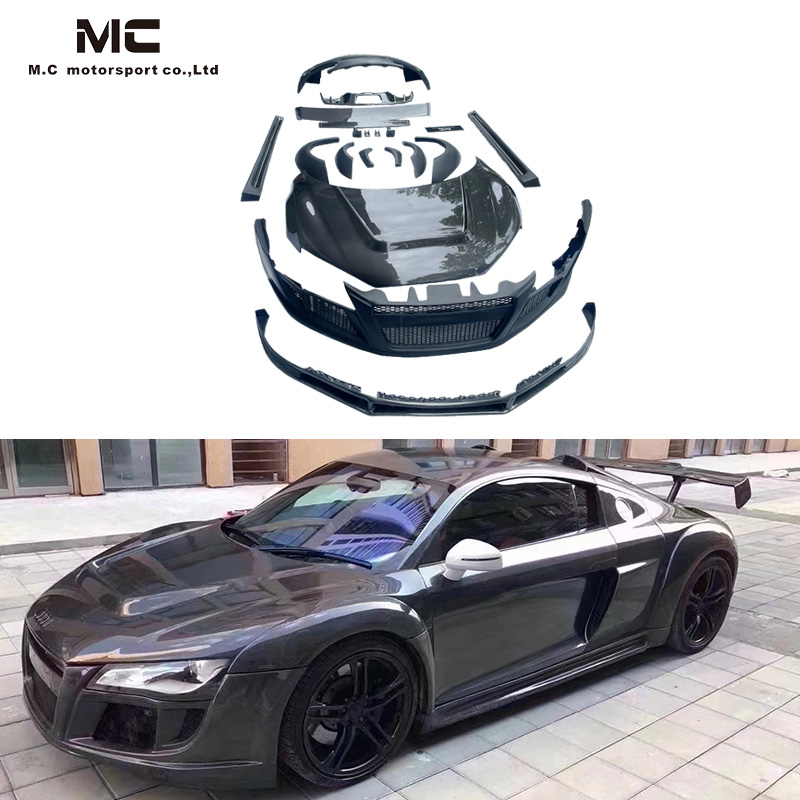 For Audi R8 PPI Fiberglass Body Kits 2017