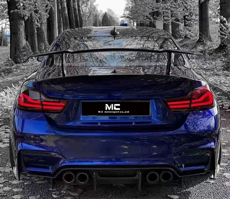 For BMW GT Carbon Fiber Spoiler 