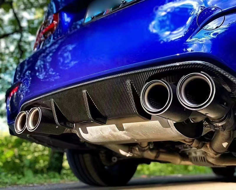 For BMW Carbon Fiber Exhaust Tips