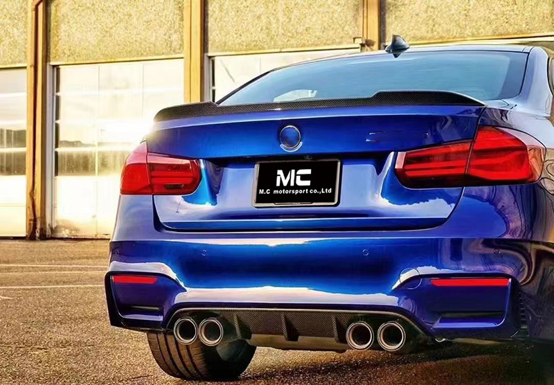 For BMW Carbon Fiber Exhaust Tips