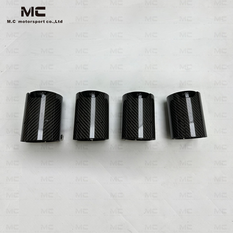 For BMW Carbon Fiber Exhaust Tips