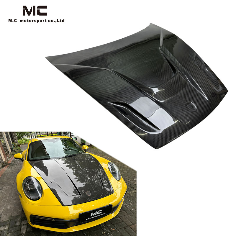 For Porsche 911 992 Carbon Fiber MIW Style HOOD