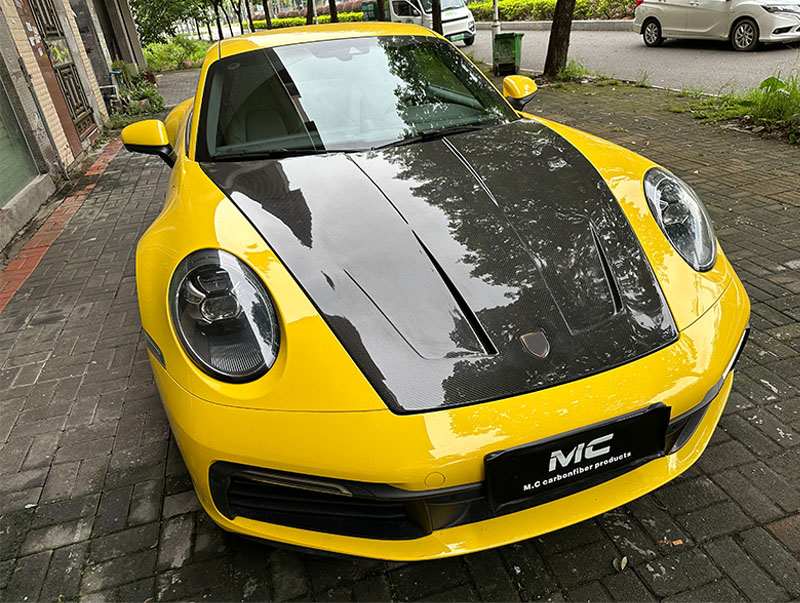For Porsche 911 992 Carbon Fiber MIW Style HOOD