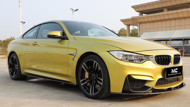 For BMW M3 M4 F80 F82 Carbon Fiber MP style Front Lip