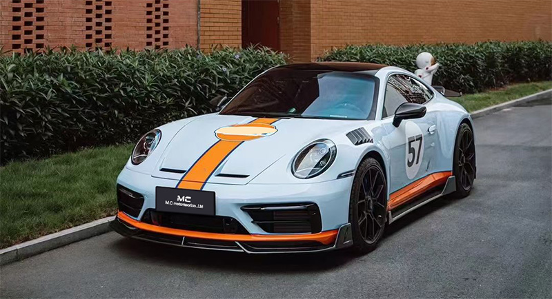 For Fiberglass OC Fender For Porsche 911 992 OC Style FRP GT3RS Fender