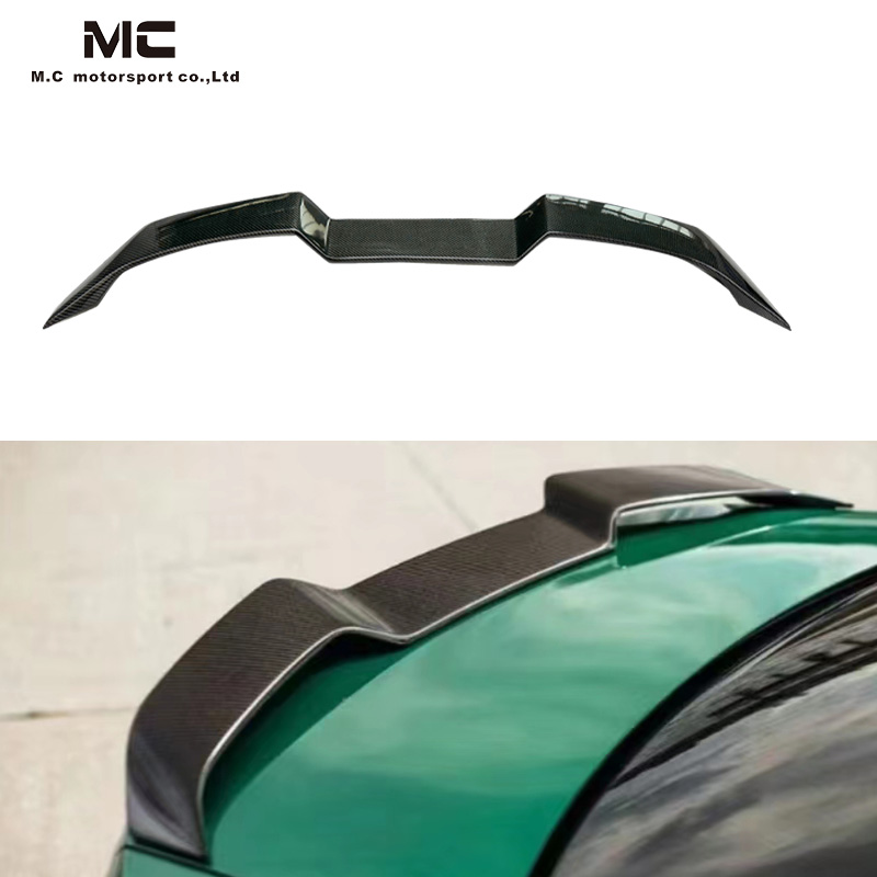 For BMW G82 G22 M4 Carbon Fiber V Style Spoiler
