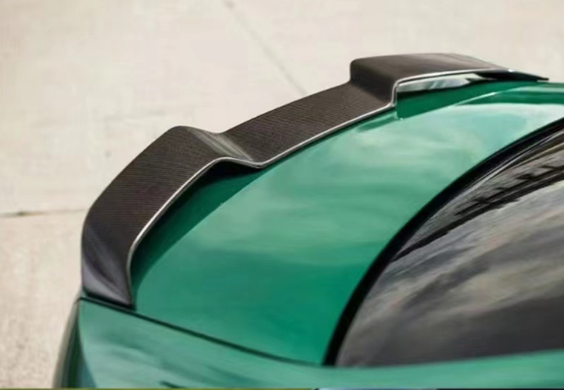 For BMW G82 G22 M4 Carbon Fiber V Style Spoiler