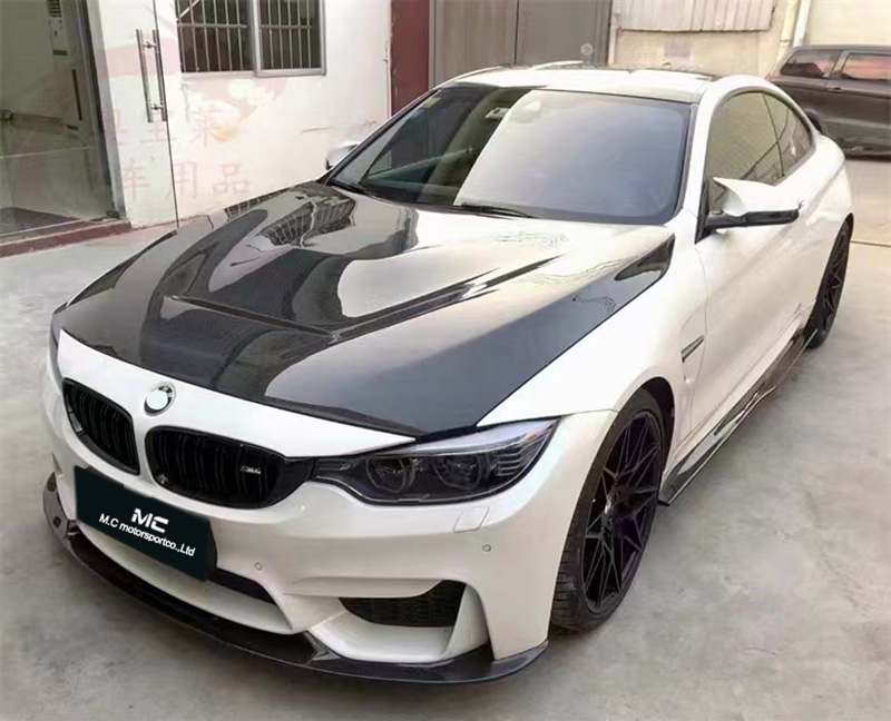 For BMW F80 F82 M3 M4 Carbon Fiber GTS Carbon Fiber Hood