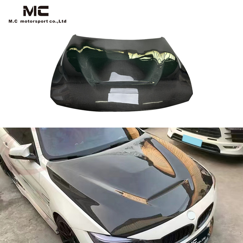For BMW F80 F82 M3 M4 Carbon Fiber GTS Carbon Fiber Hood