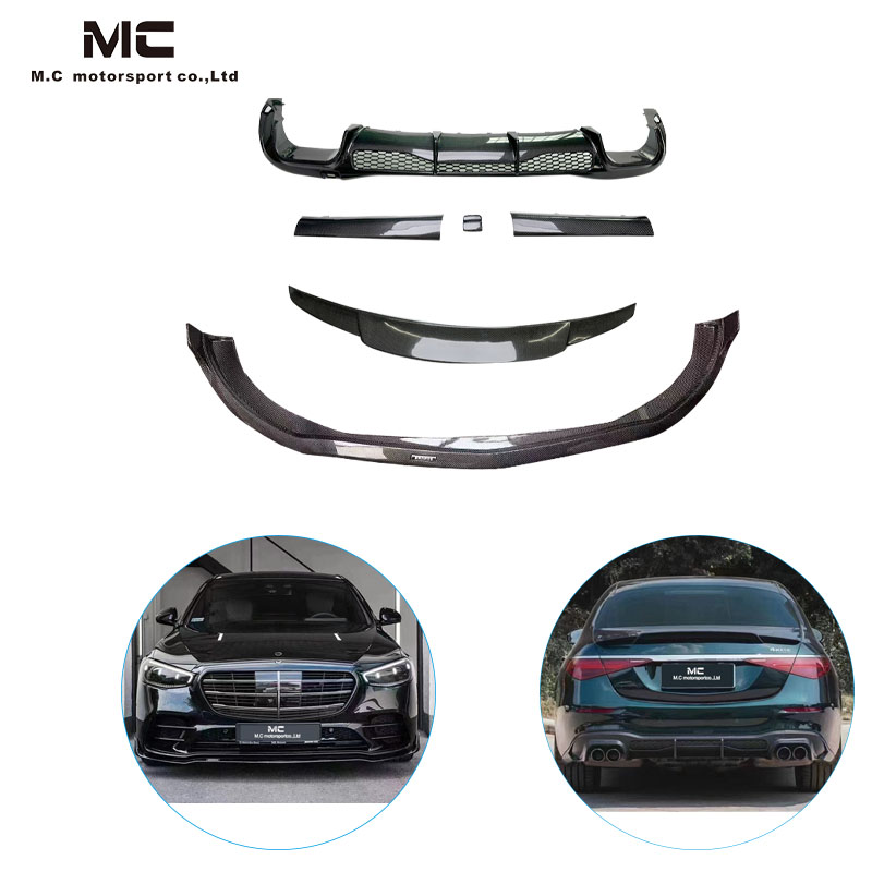 For Mercedes Benz S Class W223 Carbon Fiber Body Kits