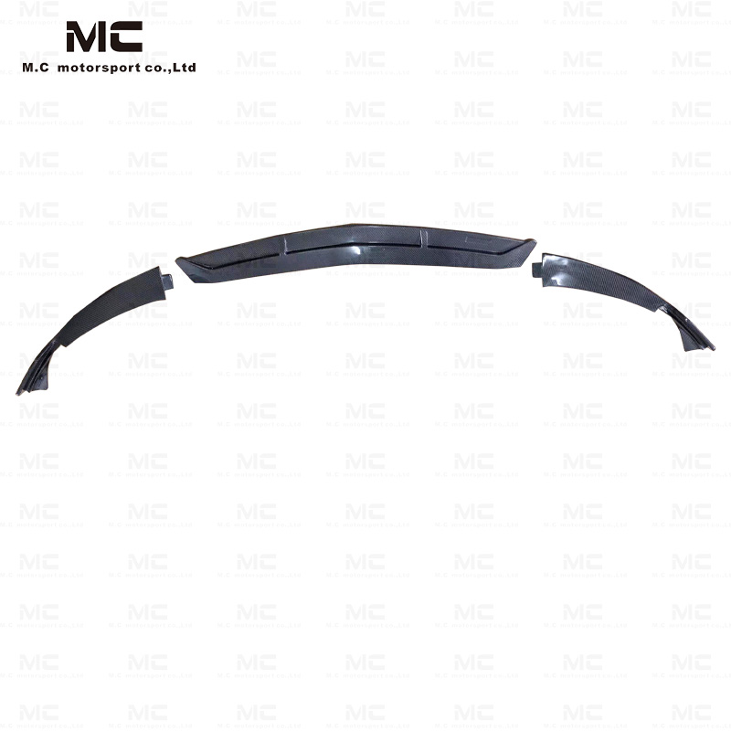 For Mercedes Benz A Class W177 Carbon Fiber B Style Front Lip Spoiler