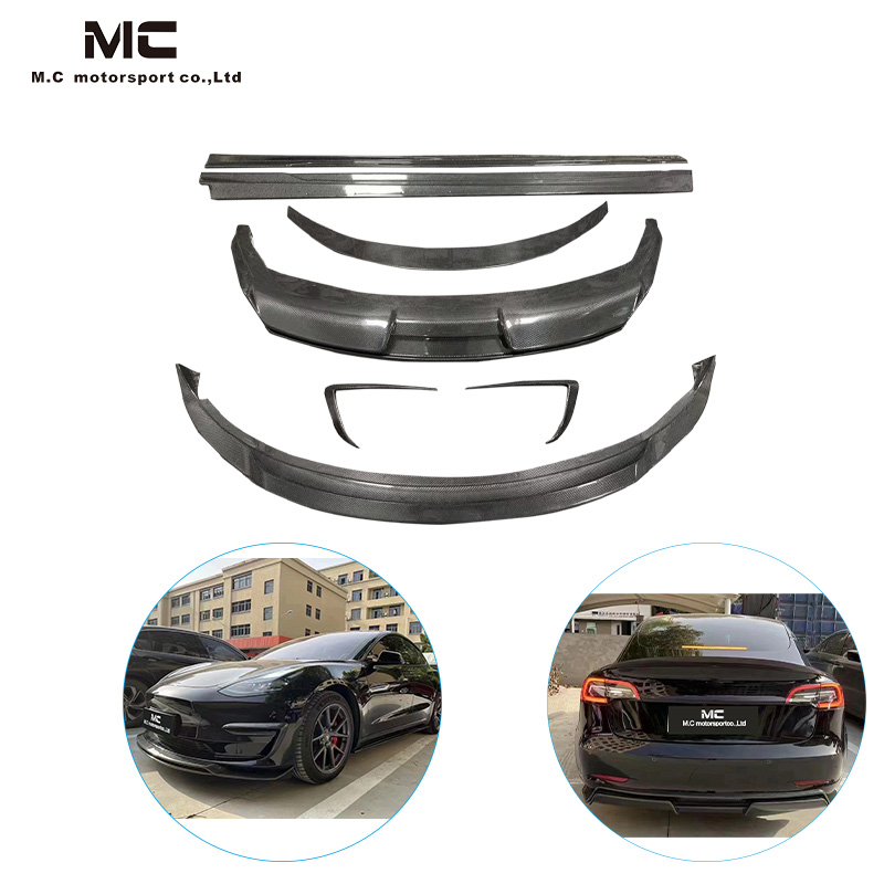 For Tesla ART Style Carbon Fiber Body Kits