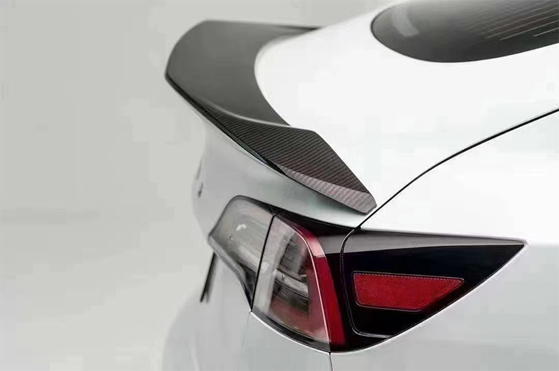 For Tesla V Style Carbon Fiber Rear Spoiler