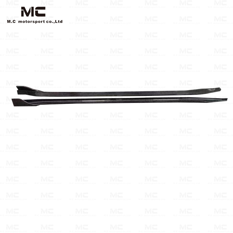 For Tesla Model 3 V Style Carbon Fiber Side Skirt