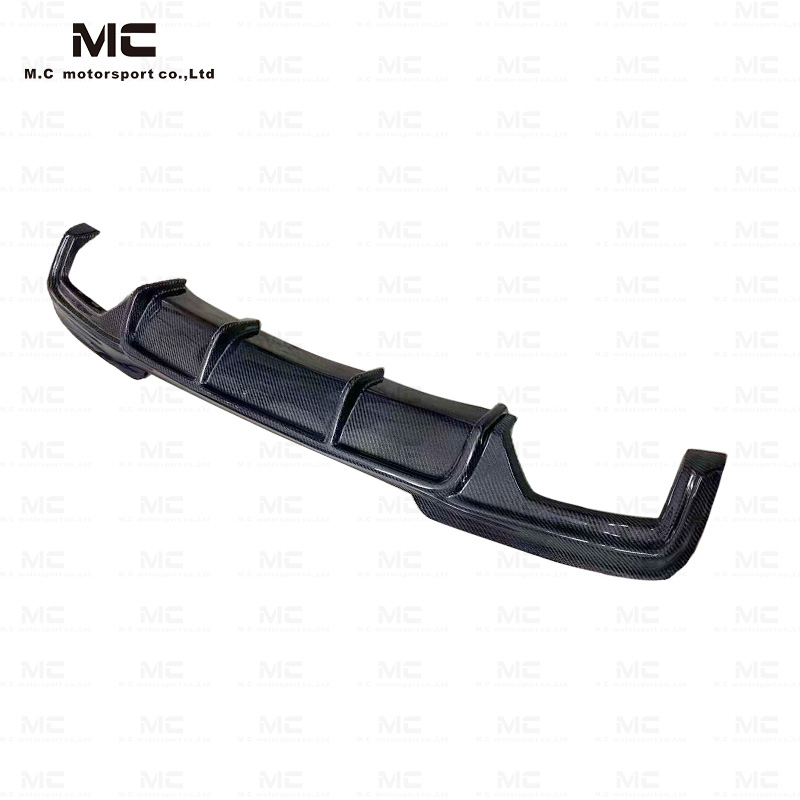 For BMW 5 Series F10 Carbon Fiber Rear Diffuser