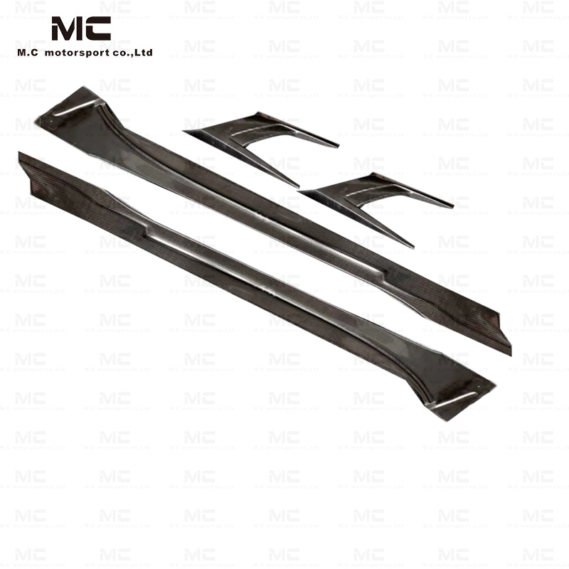 For BMW I8 Top Style Carbon Fiber Side Skirt