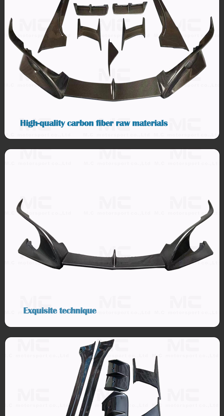 For BMW I8 TOP Style Carbon Fiber Body Kits