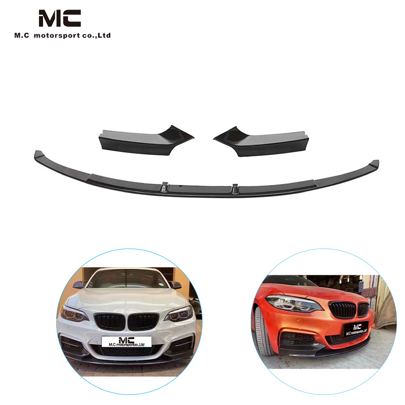 For BMW 2 Series F22 MP Style Carbon Fiber Lip