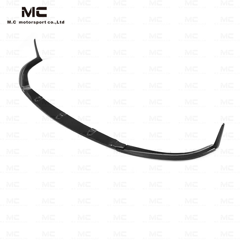 For Mercedes Benz C Class W205 C63 C63 Style Front Lip 3pcs